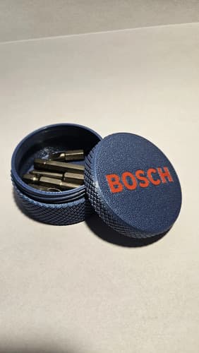 Caja Porta Puntas Estuche Simil Millwaukee Dewalt Bosch Azul Acero