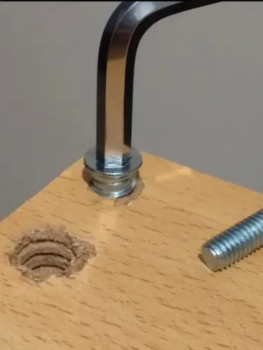 Insertos Roscados Para Madera M6 M8 M10 10 Unidades De Cada