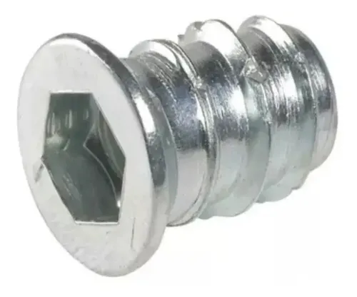 Tuerca Inserto Roscado Para Madera M10 10 Unidades