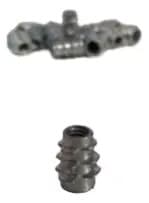 Insertos Roscados Para Madera M4 50 Unidades