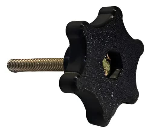 Perilla Ajuste Rosca M6 Macho 45mm Largo Pack 4 Unidades